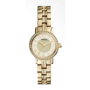 Watch strap Fossil BQ1428 Stainless steel Gold Toned 12mm